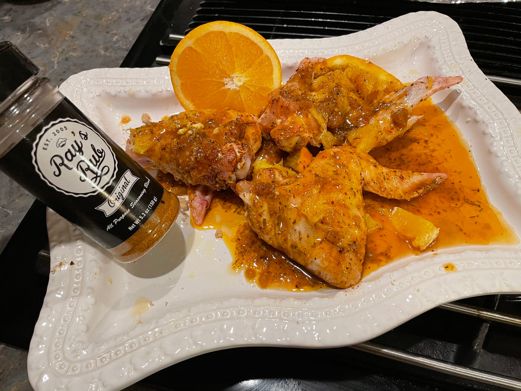Ray's Rub Air Fryer Chicken Wings